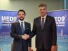 Crown Prince meets with Croatia prime minister ahead of MED9 summit – October 2026