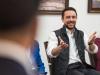 His Royal Highness Crown Prince Al Hussein, the Regent, meets with youth from Karak