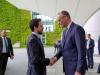 His Royal Highness Crown Prince Al Hussein and Germany Chancellor Friedrich Merz discuss enhancing cooperation and regional developments His Royal Highness Crown Prince Al Hussein and Germany Chancellor Friedrich Merz discuss enhancing cooperation and regional developments