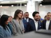 His Royal Highness Crown Prince Al Hussein and Her Royal Highness Princess Rajwa Al Hussein visit the ABB Training Centre in Berlin His Royal Highness Crown Prince Al Hussein and Her Royal Highness Princess Rajwa Al Hussein visit the ABB Training Centre in Berlin