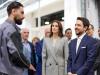 His Royal Highness Crown Prince Al Hussein and Her Royal Highness Princess Rajwa Al Hussein visit the ABB Training Centre in Berlin His Royal Highness Crown Prince Al Hussein and Her Royal Highness Princess Rajwa Al Hussein visit the ABB Training Centre in Berlin