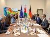 His Royal Highness Crown Prince Al Hussein meets with Germany’s Minister for Economic Cooperation and Development Reem Alabali Radovanin in Berlin His Royal Highness Crown Prince Al Hussein meets with Germany’s Minister for Economic Cooperation and Development Reem Alabali Radovanin in Berlin