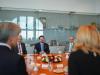 His Royal Highness Crown Prince Al Hussein meets with President of the German Bundestag Julia Klöckner in Berlin.