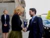 His Royal Highness Crown Prince Al Hussein meets with President of the German Bundestag Julia Klöckner in Berlin.