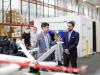 His Royal Highness Crown Prince Al Hussein visits the headquarters of Zipline in California, a global leader in autonomous logistics aviation technology