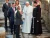 Their Majesties King, Queen and HRH Crown Prince accompany Pope Francis to the Baptism Site in Jordan Their Majesties King, Queen and HRH Crown Prince accompany Pope Francis to the Baptism Site in Jordan