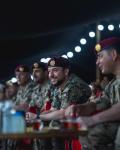 The 101st Special Battalion, a unit of the King Abdullah II Royal Special Forces, holds a ceremony to mark the conclusion of His Royal Highness Crown Prince Al Hussein’s service as the battalion’s Deputy Commander
