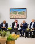 Crown Prince meets with figures and representatives of various sectors from Irbid