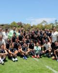 ولي العهد يتفقد معسكر منتخب النشامى في سان دييغو استعدادا لمنافسات كأس العالم
