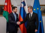 Deputising for King, Crown Prince meets with Slovenia PM to discuss elevating ties to strategic partnership