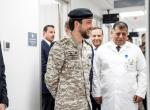 ولي العهد يفتتح مشروع إعادة تأهيل وتطوير مركز صحي برأس العين