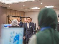 ولي العهد يفتتح مركز الصحة الرقمية الأردني في السلط
