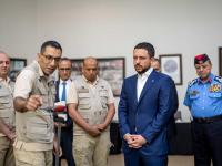 His Royal Highness Crown Prince Al Hussein, the Regent, visits the Public Security Directorate's Forensic Laboratories Department His Royal Highness Crown Prince Al Hussein, the Regent, visits the Public Security Directorate's Forensic Laboratories Department