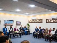 His Royal Highness Crown Prince Al Hussein, the Regent, meets with youth from Karak His Royal Highness Crown Prince Al Hussein, the Regent, meets with youth from Karak
