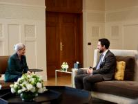 Crown Prince receives US Senator Joni Ernst – August 2026 Crown Prince receives US Senator Joni Ernst – August 2026