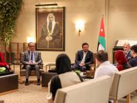 Crown Prince receives Al Hussein Fellowship alumni network board members Crown Prince receives Al Hussein Fellowship alumni network board members