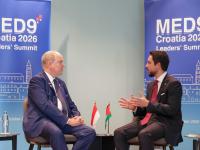 His Royal Highness Crown Prince Al Hussein meets with Prince Albert II of Monaco in Croatia His Royal Highness Crown Prince Al Hussein meets with Prince Albert II of Monaco in Croatia