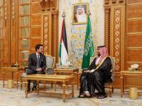 ولي العهد يلتقي في الرياض ولي العهد السعودي
