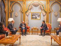 Crown Prince holds meetings with CEOs of global companies in Riyadh