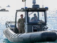 Crown Prince visits Maritime Counterterrorism Team