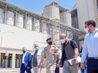 Crown Prince inaugurates second phase of Aqaba grain silos expansion project