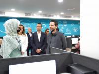 ولي العهد يفتتح بالعقبة فرعاً جديداً لشركة دولية تعمل في مجال إدارة مراكز الاتصال المتكاملة