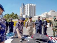 Crown Prince checks on readiness of Civil Defence Department