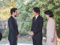 Crown Prince Al Hussein meets Japan crown prince