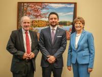 Crown Prince meets with US Congress members in Washington, DC