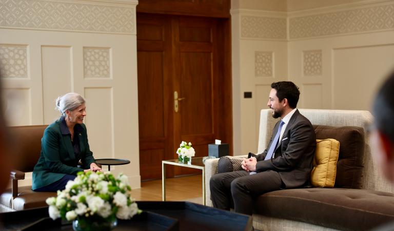Crown Prince receives US Senator Joni Ernst – August 2026
