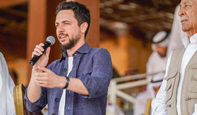 ولي العهد يرعى حفل ختام مهرجان الأردن لسباقات الهجن والشعر النبطي الثالث