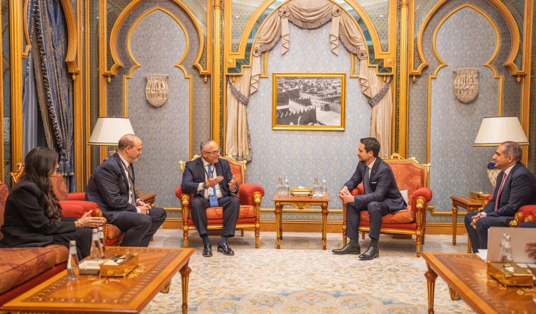 Crown Prince holds meetings with CEOs of global companies in Riyadh