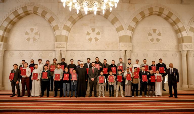 مندوبا عن الملك، ولي العهد يرعى الحفل الختامي للمسابقة الهاشمية لحفظ القرآن الكريم