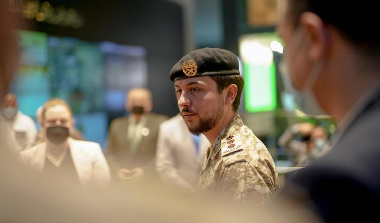 ولي العهد يتابع جانبا من مجريات تمرين "درع الأردن" 