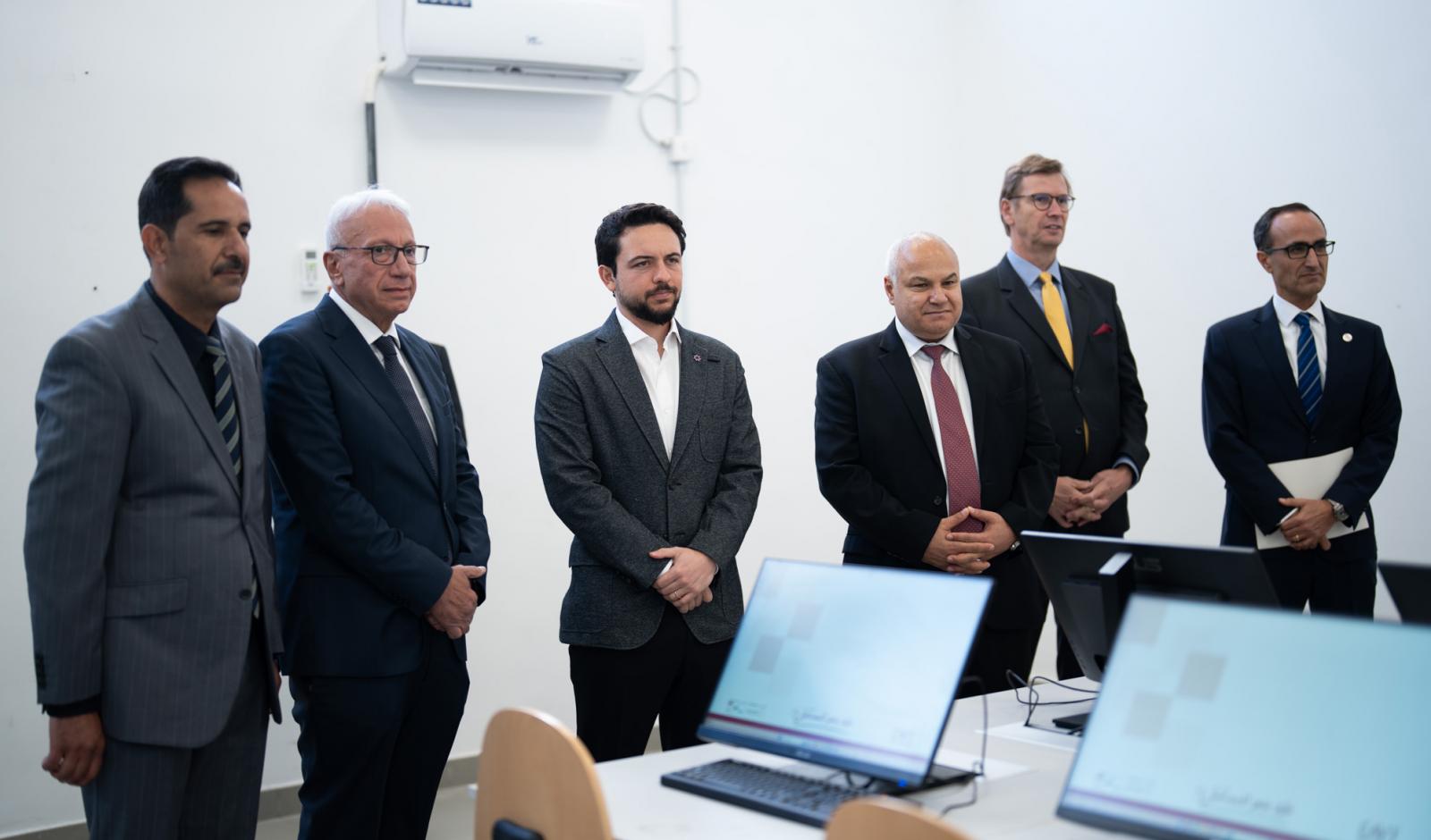 Crown Prince inaugurates CAVT business incubator in Irbid