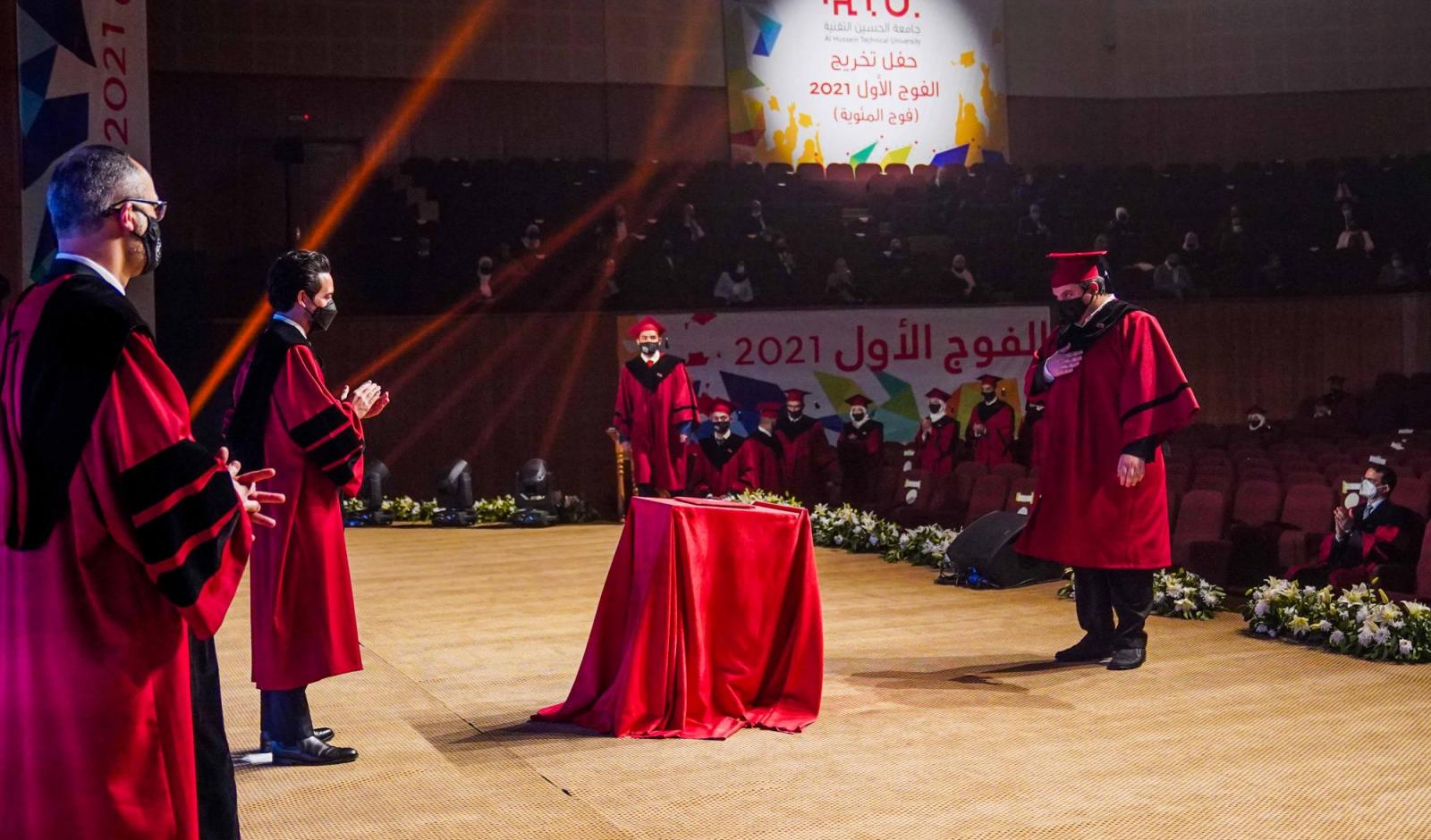 Crown Prince attends graduation of HTU’s first class