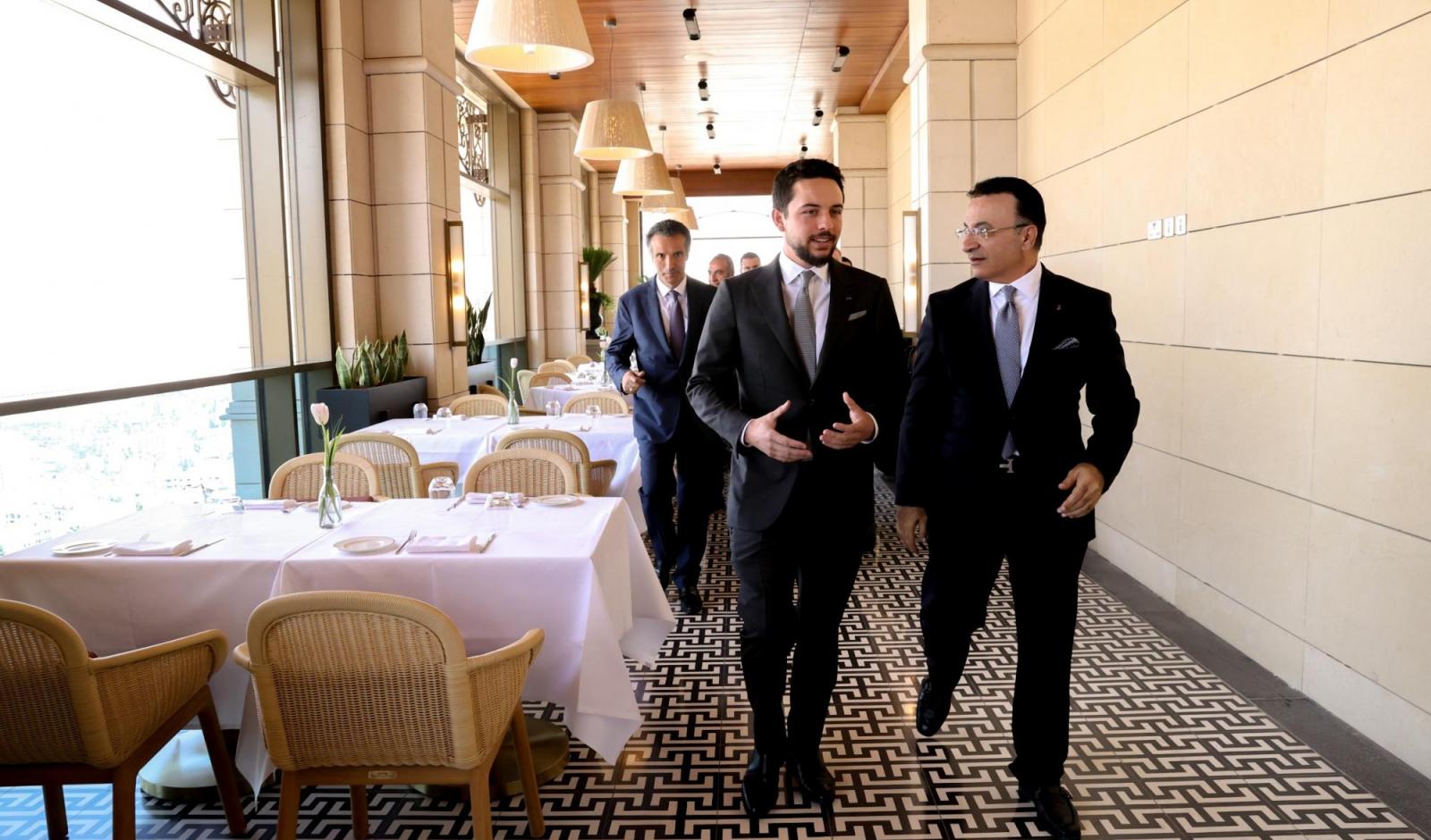 Deputising for King, Crown Prince inaugurates Ritz-Carlton Amman