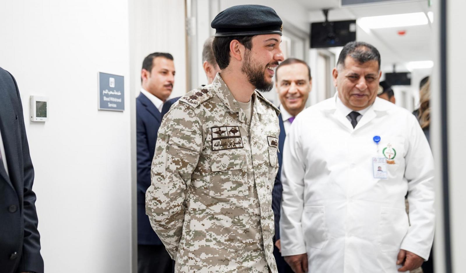 ولي العهد يفتتح مشروع إعادة تأهيل وتطوير مركز صحي برأس العين