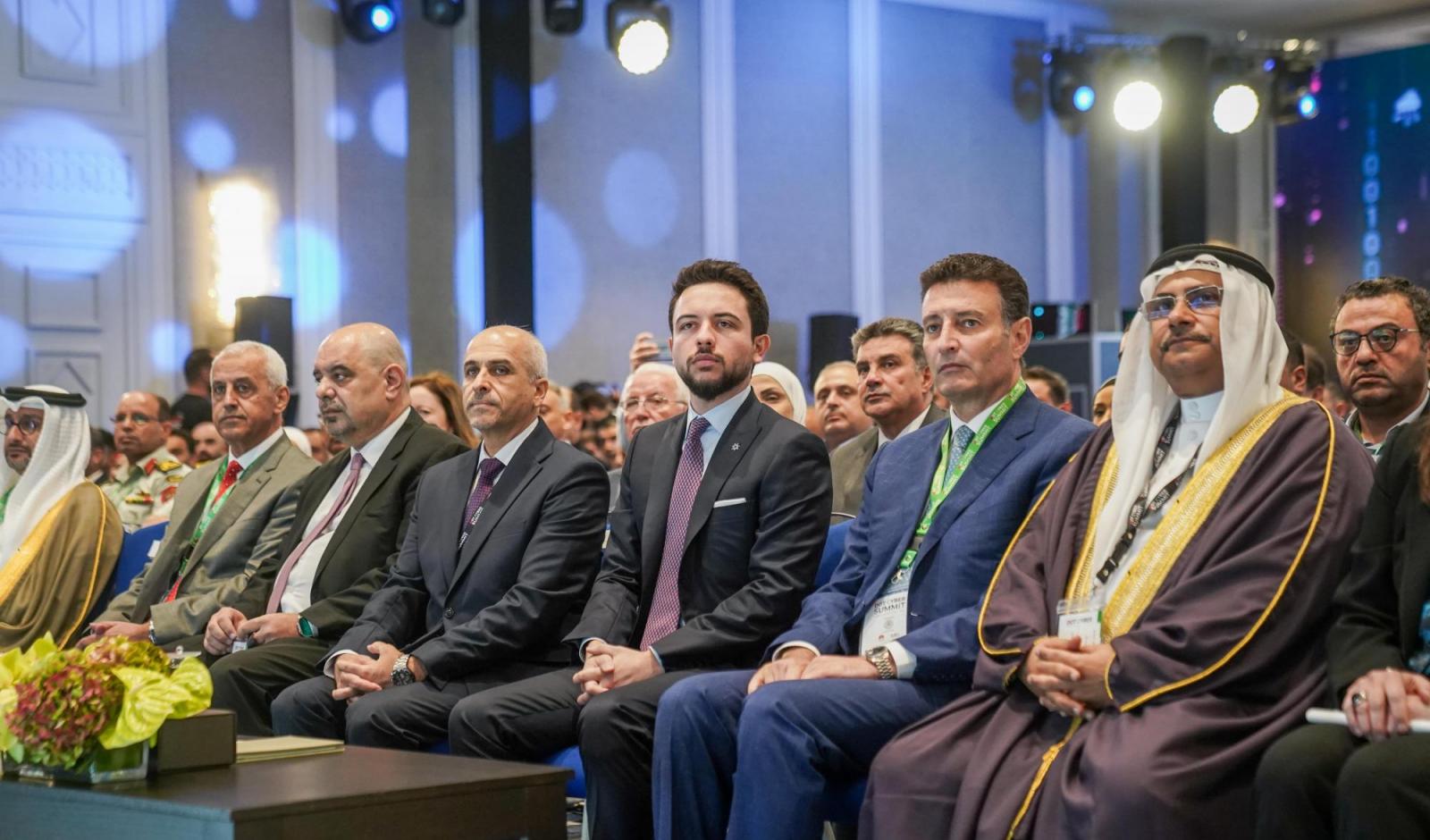 ولي العهد يحضر "قمة الأردن الأولى للأمن السيبراني"