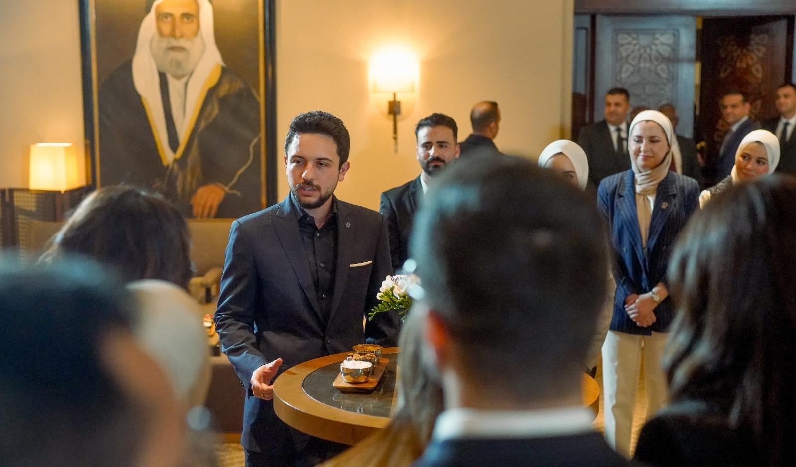 Crown Prince hosts iftar for third cohort of Hussein Fellowship programme