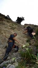 H.R.H. Crown Prince Al Hussein Bin Abdullah II participates in a military exercise – Mountain climbing Summer 2013