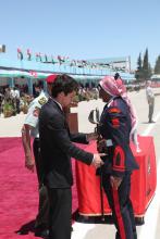 HRH Crown Prince Al Hussein Bin Abdullah at Mu'tah University graduation