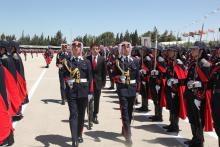 سمو الأمير الحسين بن عبدالله الثاني، ولي العهد، يرعى حفل تخريج طلاب الجناح العسكري في جامعة مؤتة