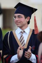 H.R.H. Crown Prince Al Hussein Bin Abdullah II’s graduation ceremony at King’s Academy, Madaba, in 2012