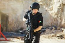 H.R.H Crown Prince Al Hussein Bin Abdullah at a military activity