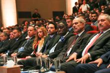 HRH Crown Prince Al Hussein Bin Abdullah II at the opening of the Global Forum on Youth, Peace and Security