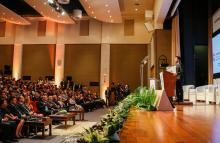 HRH Crown Prince Al Hussein Bin Abdullah II at the opening of the Global Forum on Youth, Peace and Security