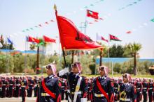 Deputizing for His Majesty, HRH Crown Prince ِAl Hussein bin Abdullah II attends the graduation ceremony of Mutah University's Military Wing