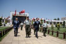 Deputizing for His Majesty King Abdullah Il , HRH Crown Prince Al Hussein Bin Abdullah attended the Royal Jordanian Defense college graduation ceremony. 