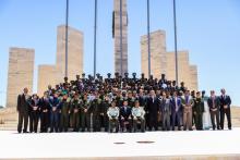 Deputizing for His Majesty King Abdullah Il , HRH Crown Prince Al Hussein Bin Abdullah attended the Royal Jordanian Defense college graduation ceremony